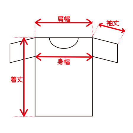 Tシャツ採寸表サイズ表記 衣類ネットショップなどで使えます 無料イラスト配布サイトマンガトップ