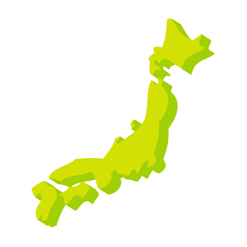 デフォルメした日本地図イラスト3d立体タイプ 無料イラスト配布サイトマンガトップ