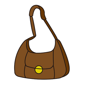 女性用の革のショルダーバッグ鞄イラスト 無料イラスト配布サイトマンガトップ