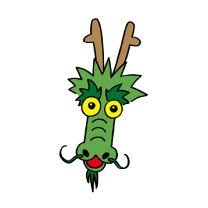 かわいい龍ドラゴンイラスト無料